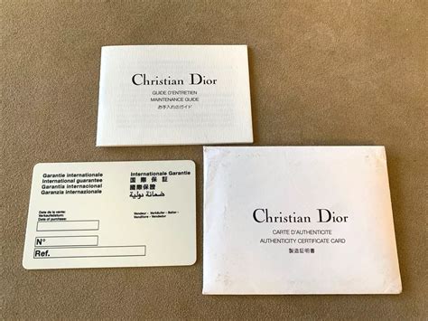 dior authenticity card 2023|dior bags authenticity check.